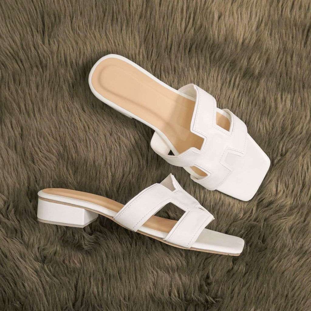 Comfortable Block Heels with Strap – Elegant Summer Style