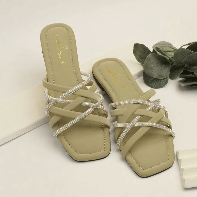 Chic Casual Flat Slides – Open Toe Design