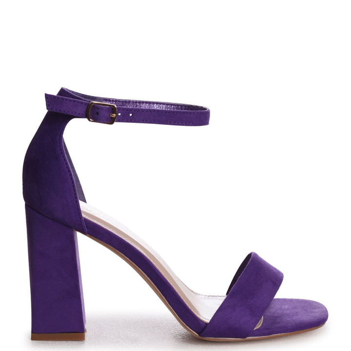 Women’s Amra Block Heel Sandals Pink Green Blue Purple Black Yellow - SCSSTORE.PK