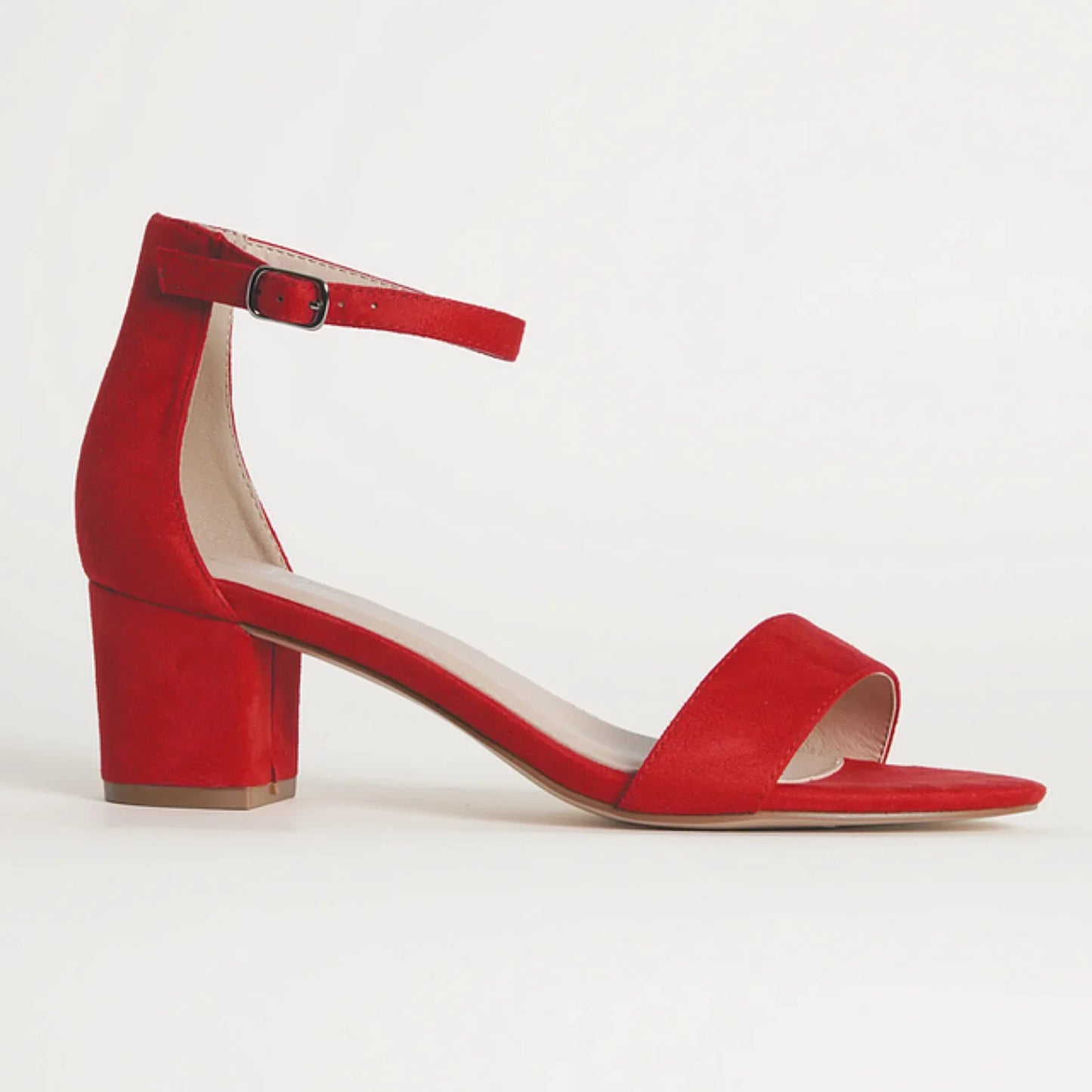 Women’s Mid-Block Heel Sandals Red Yellow Maroon Stylish & Comfortable - SCSSTORE.PK