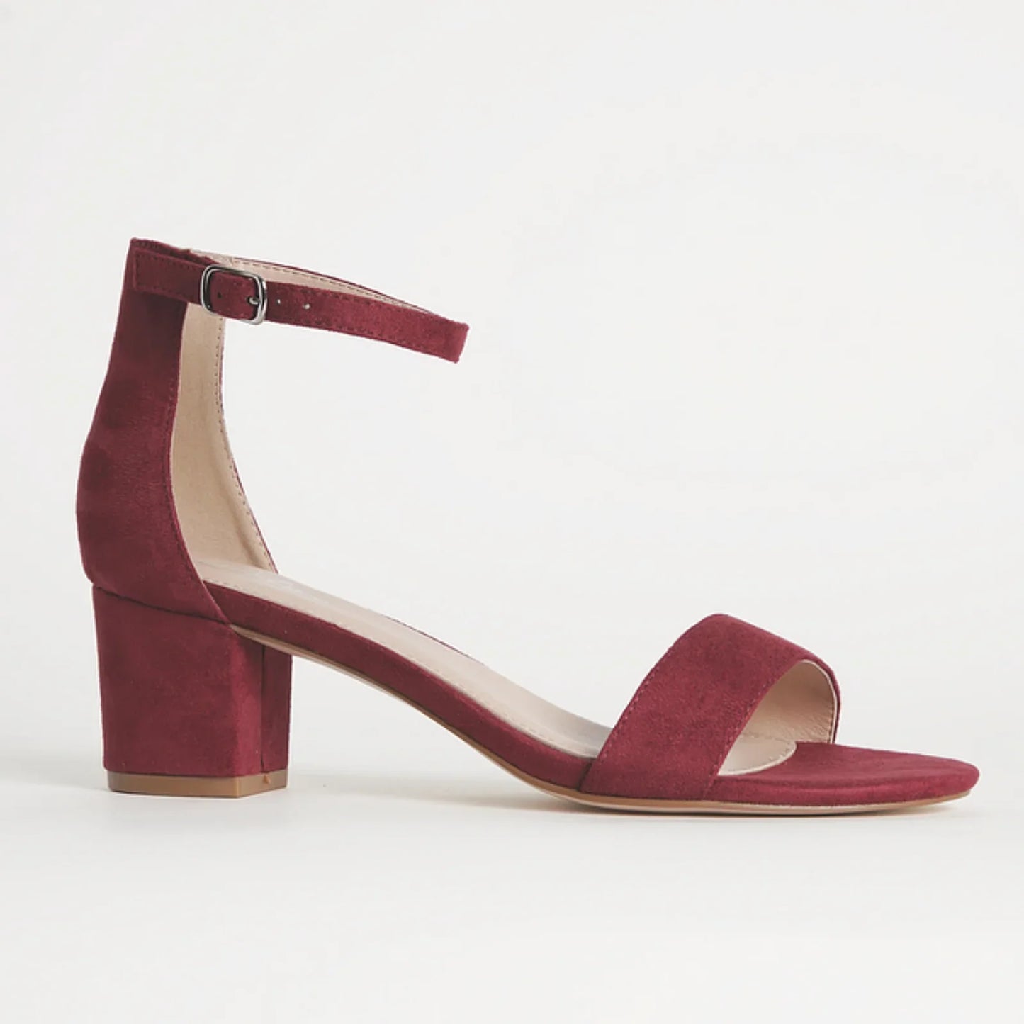 Women’s Mid-Block Heel Sandals Red Yellow Maroon Stylish & Comfortable - SCSSTORE.PK