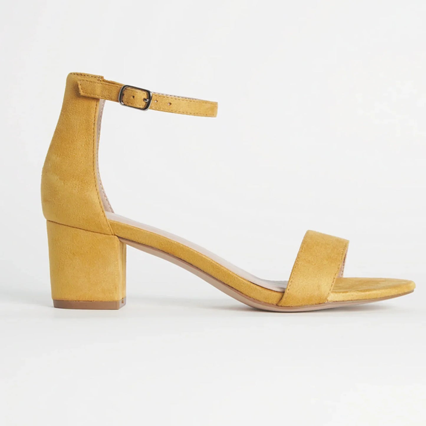 Women’s Mid-Block Heel Sandals Red Yellow Maroon Stylish & Comfortable - SCSSTORE.PK