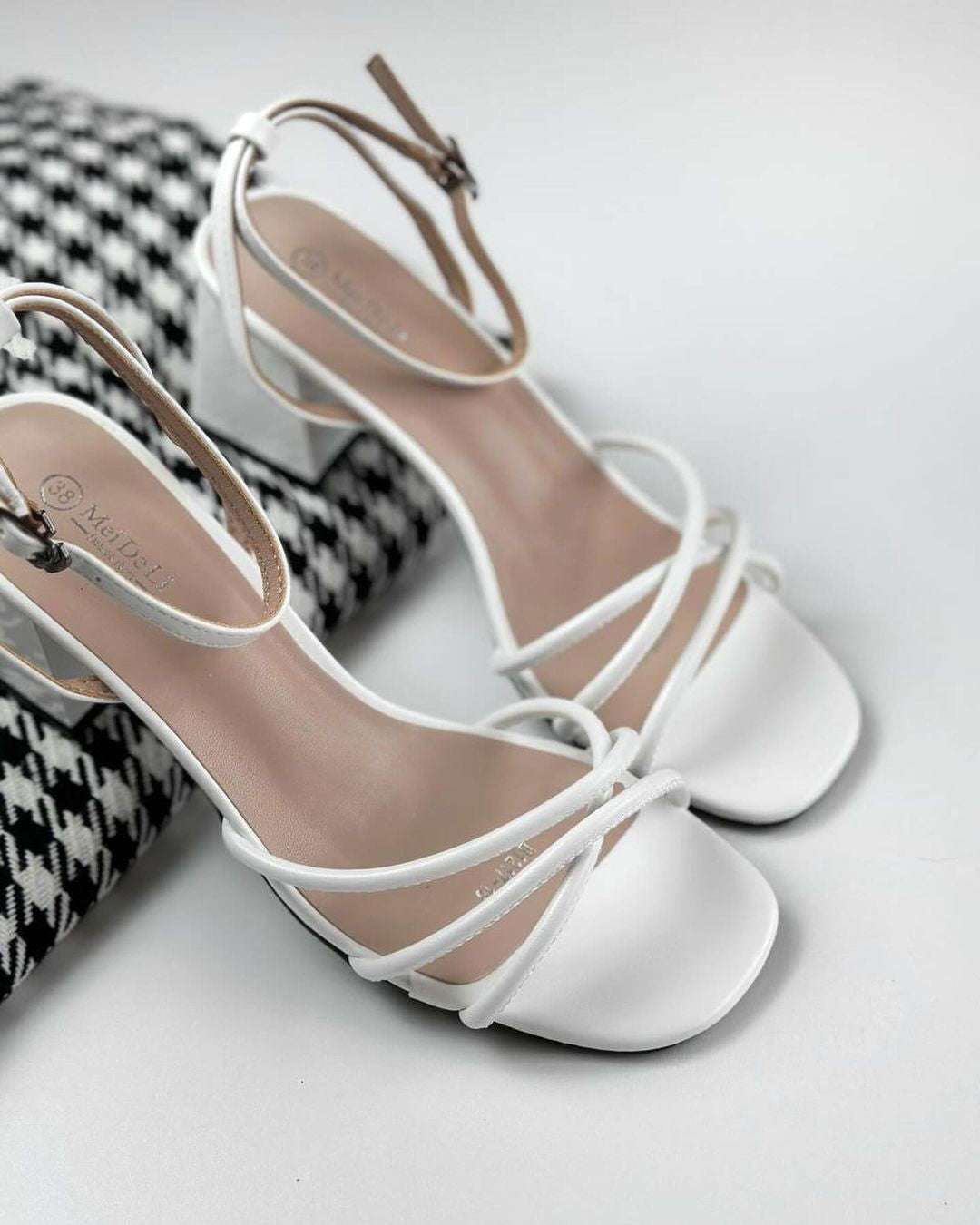 White Comfortable Heels for Formal & Casual Wear