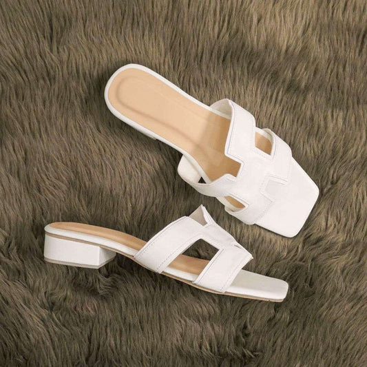 Comfortable Block Heels with Strap – Elegant Summer Style
