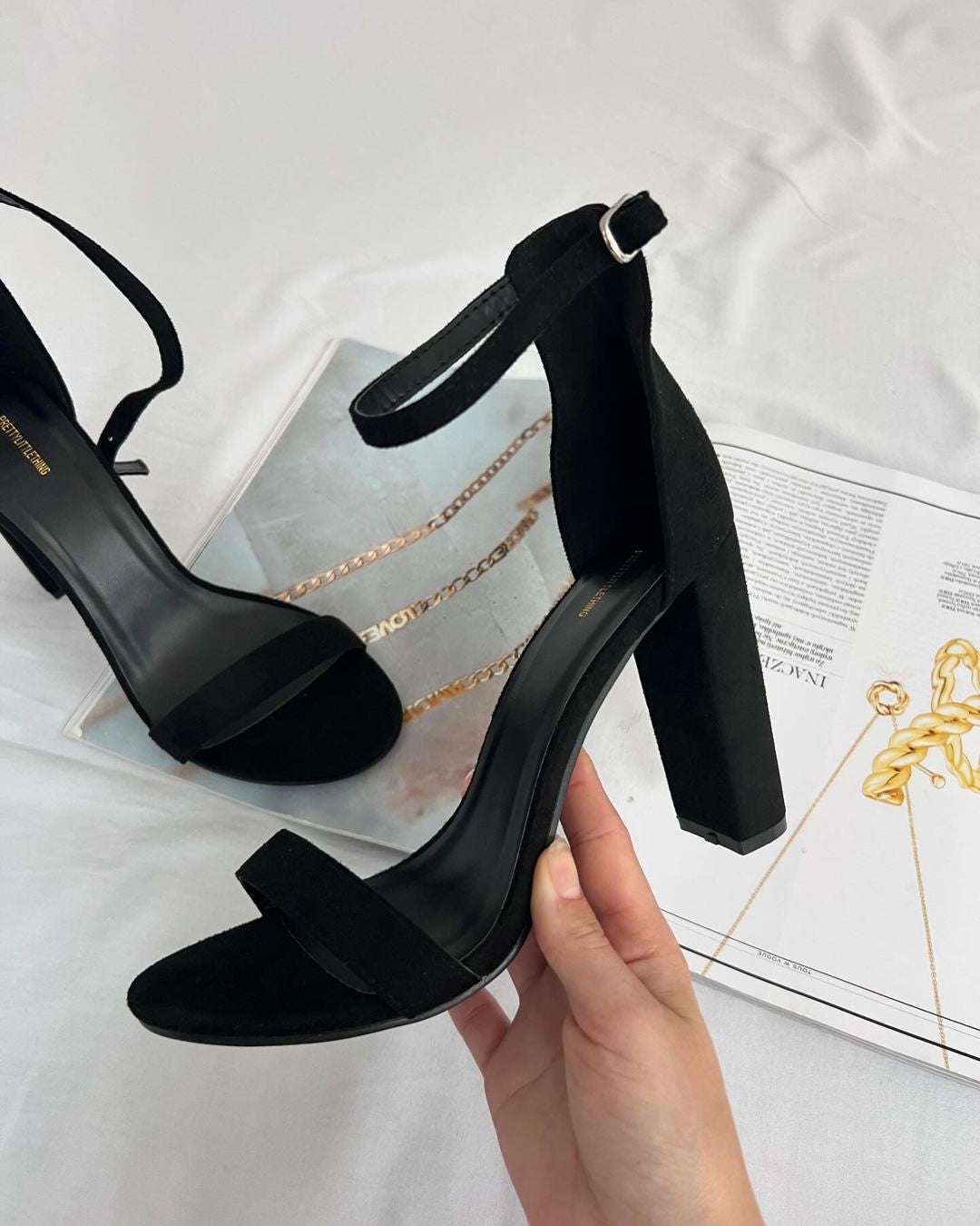 Back Design – Comfortable Bridal Block Heels

