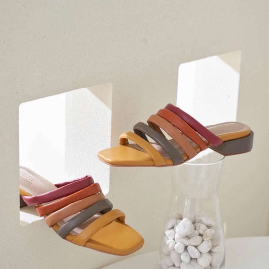 Stylish Mid Heel Slippers for Women
