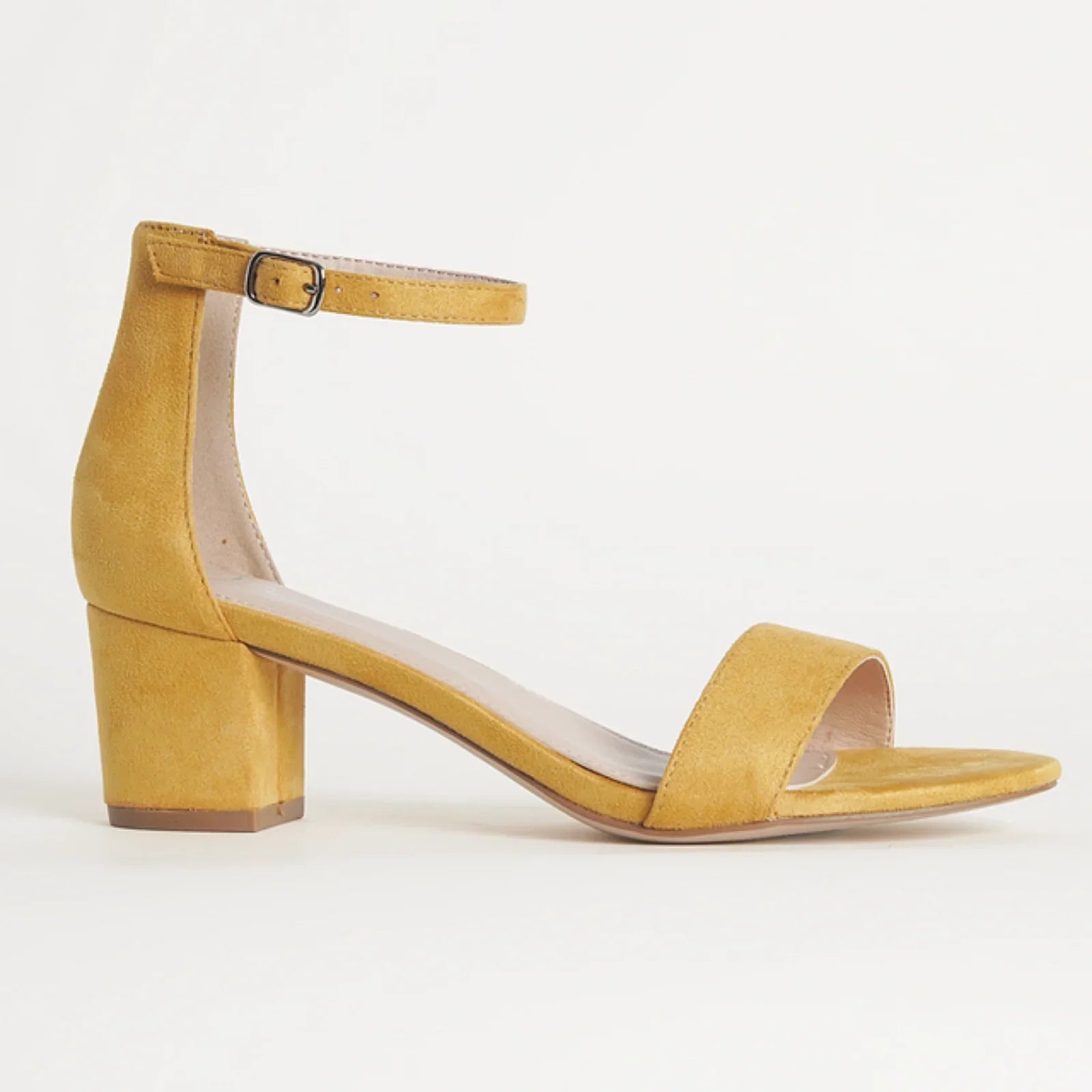 Women’s Mid-Block Heel Sandals Red Yellow Maroon Stylish & Comfortable - SCSSTORE.PK
