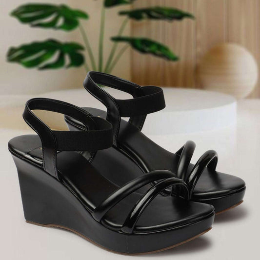 Elegant Wedge Sole Heels Sandals for Women – SCS Store

